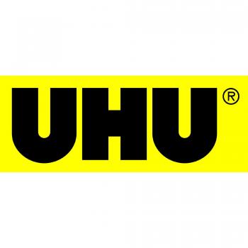 Uhu Klebefilmabroller 7,5mx19mm + 3 Ersatzrollen transparentes Klebeband