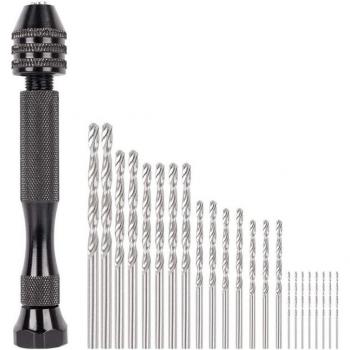 Mini Perceuse à Résine 26 Pièces Kit Bijoux