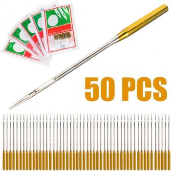 50pcs Singer Sewing Machine Needles Size 9/11/14/16/18