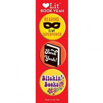 Book Yeah 3 Badge Set