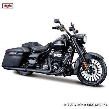 Juguete Maisto Harley-Davidson Road King 2017 1:12