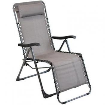 Relax de jardin Néo Gris