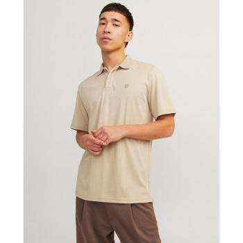Jack & Jones Crodney Poloshirt, Beige, Regular Fit, M