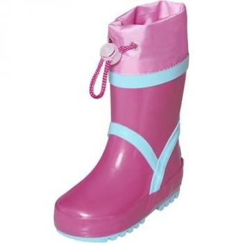 Playshoes Wellingtons rosa foderati