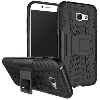 Protezione Ibrida Antiscivolo Galaxy A5 2017 – Colore Nero
