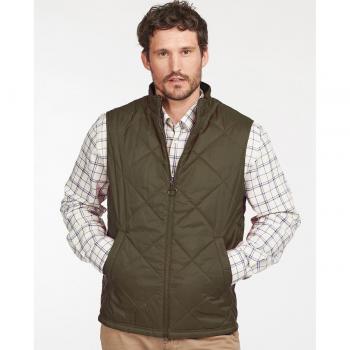 Chaleco Barbour Finn dos bolsillos verde