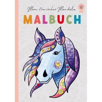 Mein tierisches Mandala Malbuch