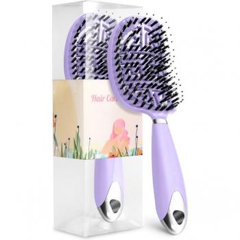 Peine y Cerdas de Nailon Anti Frizz Salon