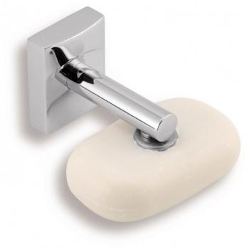 Porte-savon Metalia 12 chrome à fixation magnétique