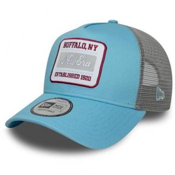 New Era Trucker Cap mit NE Patch Hellblau