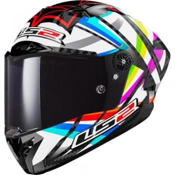 Casque Intégral LS2 FF805 Thunder Carbon GP Aero Flash Multicolore XS
