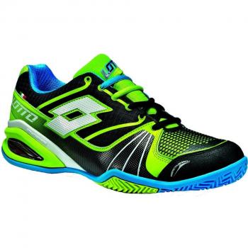 Lotto Stratosphere Clay Zapatillas de Tenis Hombre Negro / Blanco