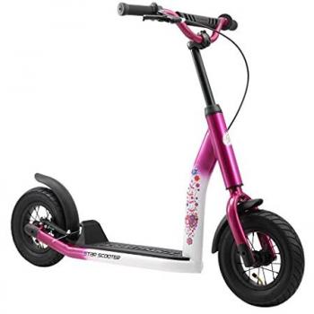 Trottinette rose 10 pouces STAR SCOOTER pour garçons et filles de 5 ans