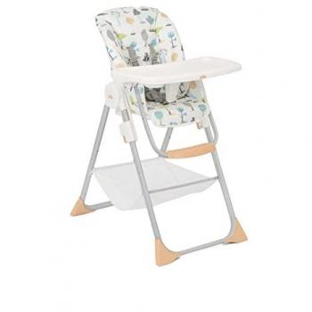 Chaise haute 2 en 1 Joie Snacker Forêt Pastel