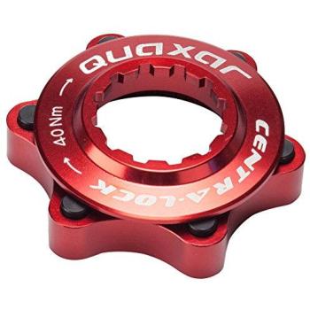 Quaxar Red CenterLock Freno Disc Adapter