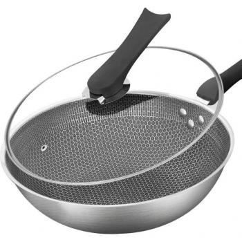 Sartén Wok Sin Recubrimiento