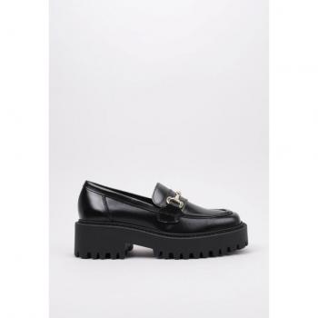 Mocasín Plano Negro para Mujer STUARD 37