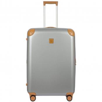 Valise rigide Amalfi 76 cm 76.5 couleur argent