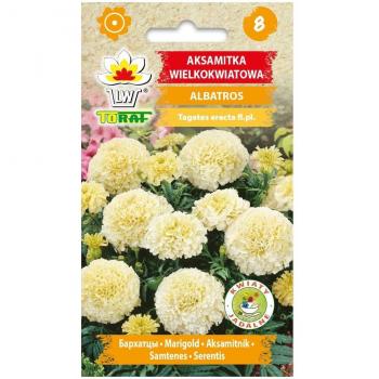 Large-Flowered Tagetes Albatros Seeds 0.3g