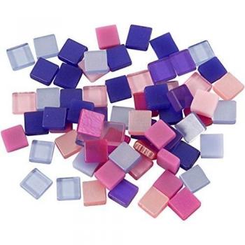 Mini-mosaïques, Violet/violet Foncé, 25 gr, 1 Pq. | 51928