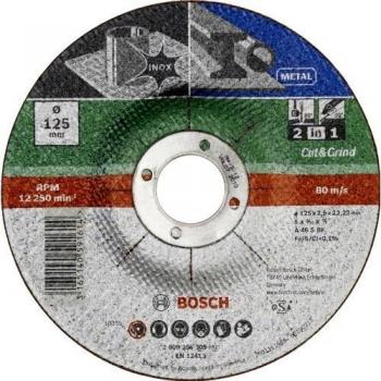 Disco rettifica Bosch 125 mm per metallo e acciaio inox