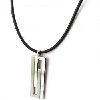 Collar de Acero para Hombre 'Peaceful'