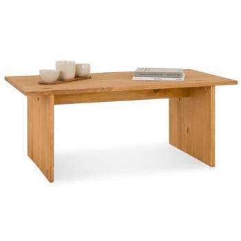 Table basse design SALTO en bois massif laqué