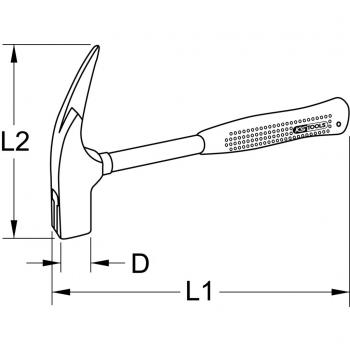Martillo KS TOOLS 142.1411 para Herramientas