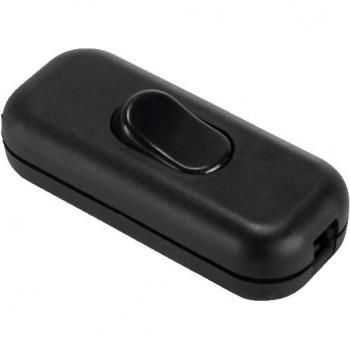 Interruptor de Paso Balancín Negro 49250 (Silver Electronics) – 500 W