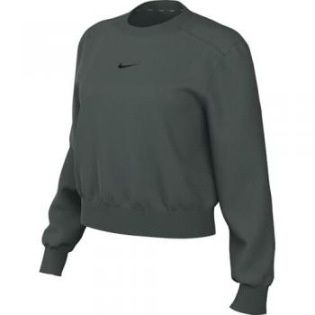 Hoodie Nike One Dri‑Fit Femme – Couleurs vert et noir