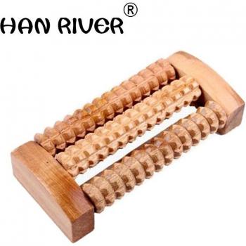 Draagbare Houten Massage Roller
