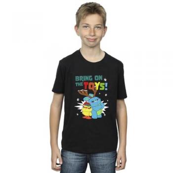 Kids’ Toy Story “Bring On The Toys!” Black Shirt for Boys