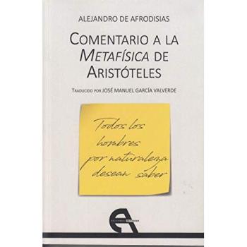 Comentario a la metafísica de aristóteles