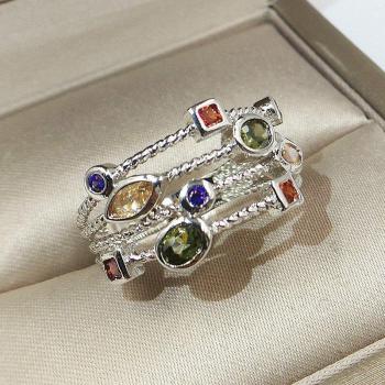 925 Sterling Zilveren Bruiloft Ring voor Vrouwen