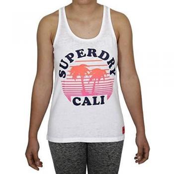 Superdry Donna Optic S Canotta di Stile