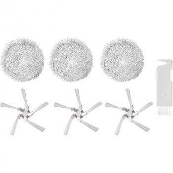7Pcs Washable Mop Cloth and Side Brush Set for Xiaomi Dreame W10/W10 Pro