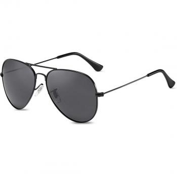 Retro Aviator Sunglasses – UV Shielded Metal Frame