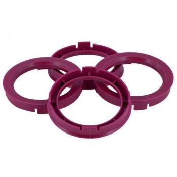 TPI Purple Centering Rings 76.0mm to 66.1mm