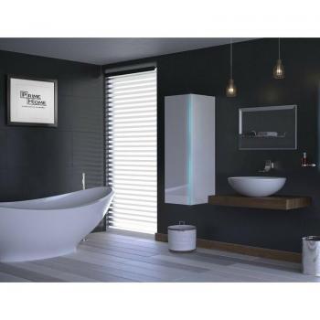 Meuble de salle de bain blanc Alius 11