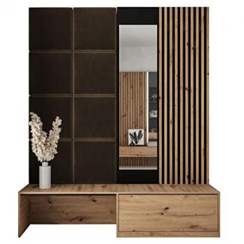 Set arredo corridoio Rovere Artisan + Manila 04