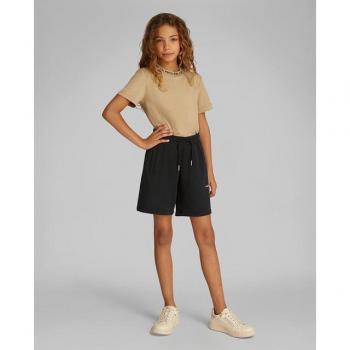 Calvin Klein Jeans Pantaloncini Corti Nero Relaxed Fit Junior