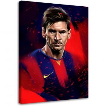 Cuadro artístico Lionel Messi 40x60 en múltiples colores