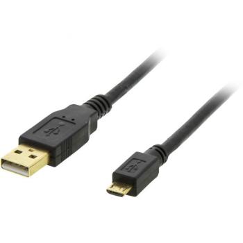 Deltaco USB 2.0 Kabel 2m Typ A