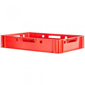 Kingpower Viande Caisse Rouge en plastique empilable