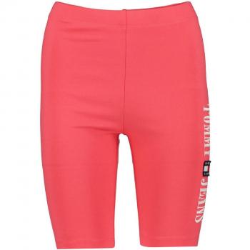 Tommy Jeans Legging Brevi Pink Laser 1563