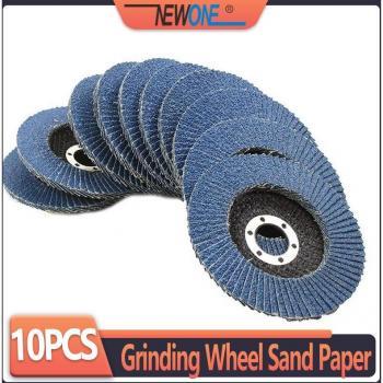 10 Pack 4-1/2 X 7/8 Premium Zirconia Flap Discs, 60 Grit Sandpaper