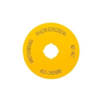 Etichetta di Sicurezza M22-XAK15 90 mm – Eaton