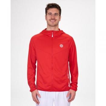 XL Red Full-Zip Crew Jacket – Bidi Badu