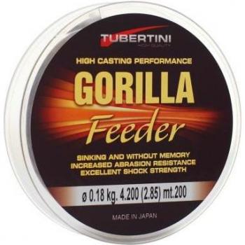 Tubertini Feeder Gorilla 200m monofile Angelschnur Ø 0,20 mm