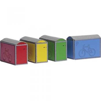 Busch 1988 H0 4 Cycle Storage Kit